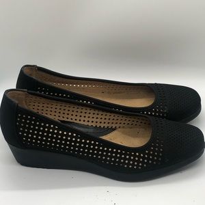 SUPER COMFY | Naturalizer N5 Comfort | Size 10 | Black | Wedge